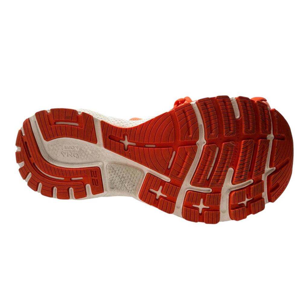 BROOKS Adrenaline GTS 22 Women's Trainers Running Shoes Orange Size 9 - Picture 8 of 15